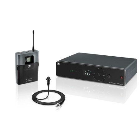 Sennheiser Wireless Lavalier Set. Includes (1) Em Xsw 1, (1) Sk Xsw, (1) Me 2-Ii 506980